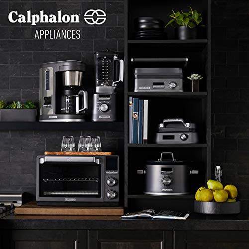 Calphalon Digital Slow Cooker, Dark Stainless Steel