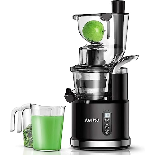 Aeitto Quiet Slow Juicer with 81mm Chute