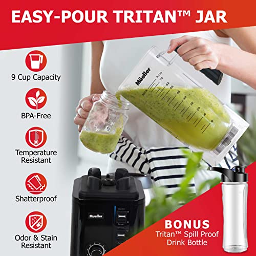 Mueller Dura Blend 10-Speed Professional Blender