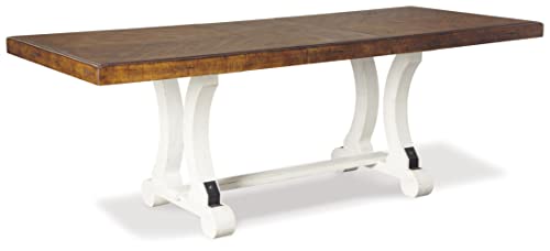 Farmhouse Rectangular Extension Dining Table - Seats 8