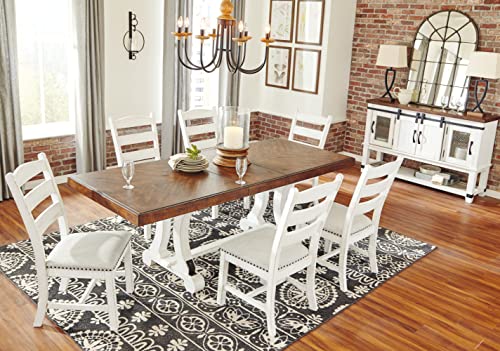 Farmhouse Rectangular Extension Dining Table - Seats 8