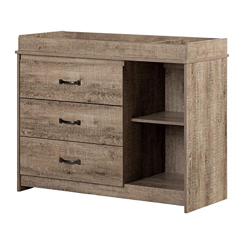 Rosebery Kids Contemporary Changing Table in Weathered Oak