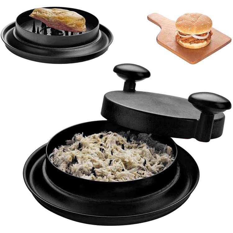 Chicken Shredder Shred Machine ,Chicken Shredder Tool Twist,meat shredder claws,barbecue claws- Alternative to Bear Claws Meat Shredder (Black)
