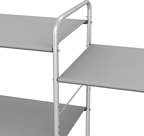 Simple Houseware 3-Tier Shoe Rack Storage Organizer, Grey