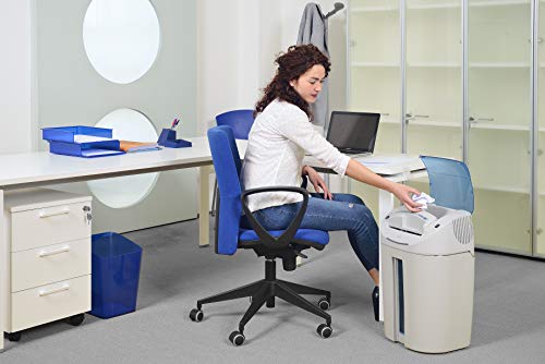 Kobra +2 SS4 Medium Volume Personal and Office Strip Cut Shredder with Opening Lid and 2 Separate Cutting Blades; For Paper and for CD/DVD