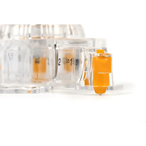 Fiskars 193800-1001 Paper Circle Cutter with 3 Replacement Blades, Orange