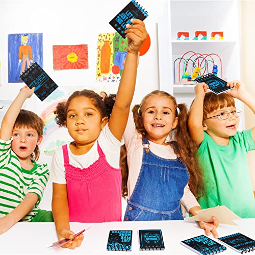Epakh 24 Pieces Gaming Mini Notepads Video Game Notebooks Gamer Notebooks for Video Gaming Themed Birthday Party Favor Supplies Teacher Classroom Supplies