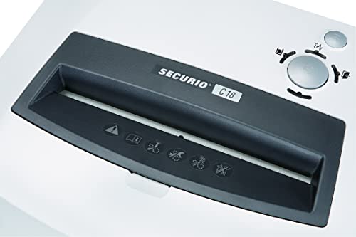 HSM Securio C18 Shredder 3,9 mm White