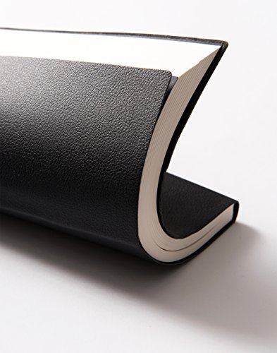 Minimalism Art, Classic Soft Cover Notebook Journal, Medium Size, A5 5.8" x 8.3", 176 Pages, Premium Thick Paper 100gsm, Fine PU Leather, Ribbon Bookmark, San Francisco (Dotted, Black)