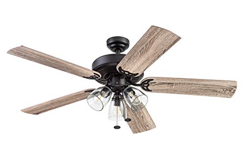Prominence Home 51593 Saybrook Ceiling Fan, 52, espresso