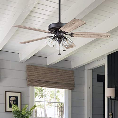 Prominence Home 51593 Saybrook Ceiling Fan, 52, espresso