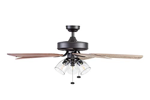 Prominence Home 51593 Saybrook Ceiling Fan, 52, espresso