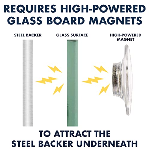 Quartet Whiteboard, Glass Dry Erase Board, Magnetic, 4' x 3', Infinity Frameless Mounting, White Surface, Accessory Tray, 1 Dry Erase Marker and 2 Glass Board Magnets (G4836W)