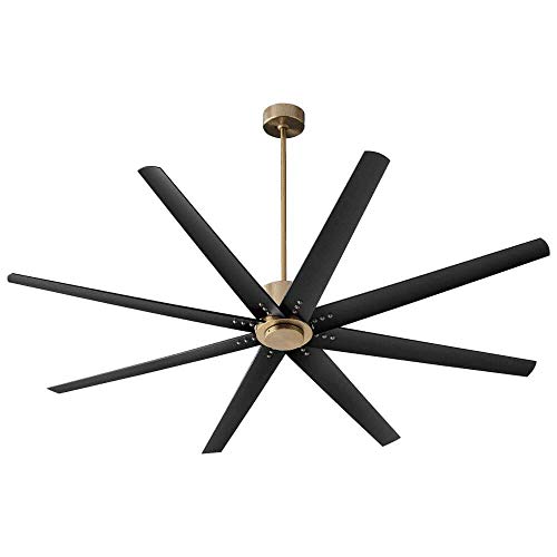 Oxygen 3-108-40 Fleet 72" Ceiling Fan with Wall Control, Aged Brass