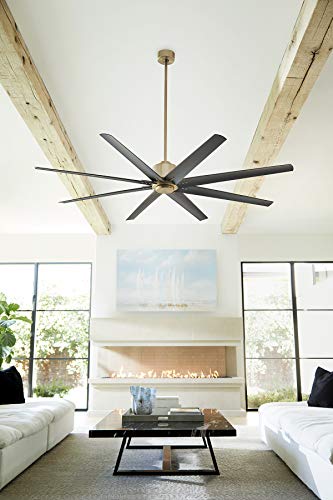 Oxygen 3-108-40 Fleet 72" Ceiling Fan with Wall Control, Aged Brass