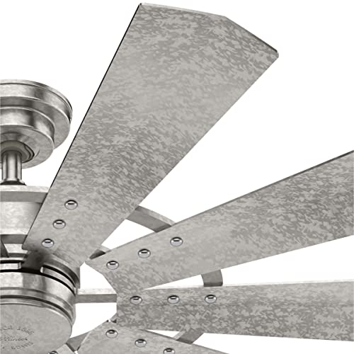 Hunter Fan Company 50803 Crescent Falls Ceiling Fan, 52, Galvanized