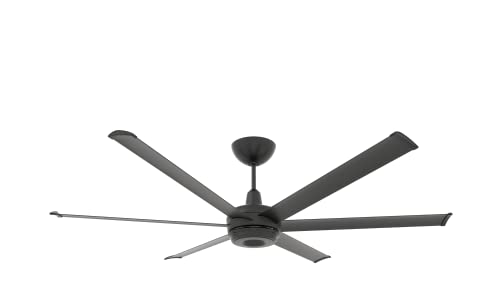 Big Ass Fans es6 Smart Ceiling Fans (Indoor/Outdoor) (72", Black)