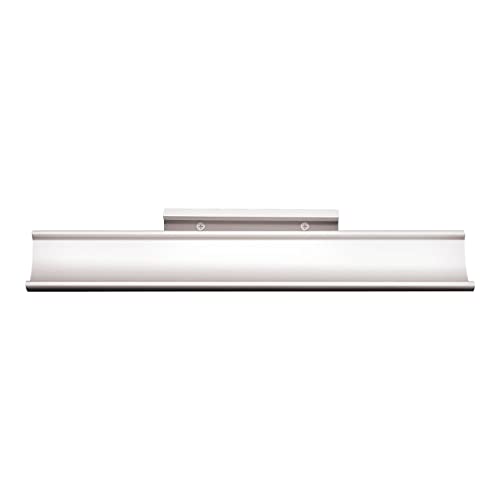 Best-Rite 48 x 96 x 1/8 Inches, Visionary Magnetic Glass Whiteboard, Frameless, Glossy White,