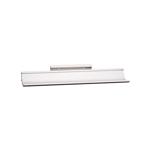 Best-Rite 48 x 96 x 1/8 Inches, Visionary Magnetic Glass Whiteboard, Frameless, Glossy White,