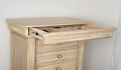 Hives and Honey Haley Jewelry Armoire, Large, Taupe