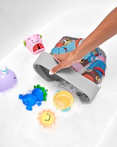 Skip Hop Moby Hanging Bath Toy Organizer Scoop, Grey