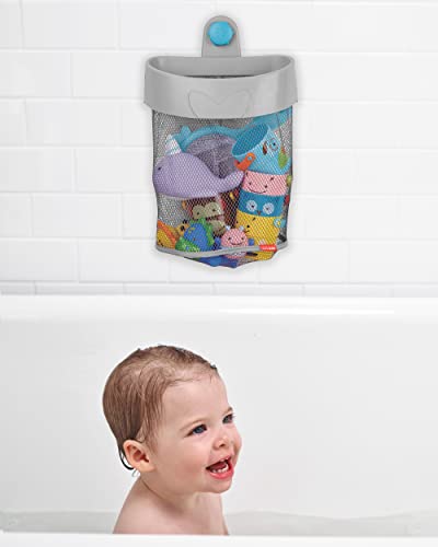 Skip Hop Moby Hanging Bath Toy Organizer Scoop, Grey