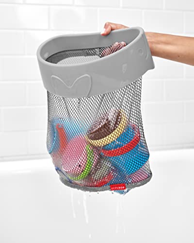 Skip Hop Moby Hanging Bath Toy Organizer Scoop, Grey