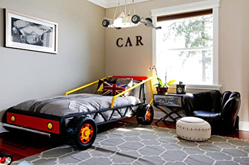 Firefly Home & Kids Lighting Race Car Ceiling Light Fixture