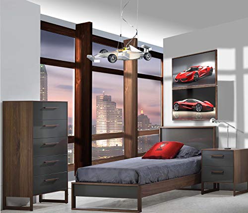 Firefly Home & Kids Lighting Race Car Ceiling Light Fixture