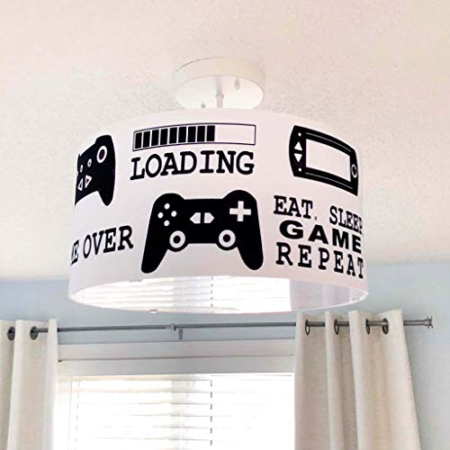 Firefly Home & Kids Lighting Gamer Semi Flush Mount Light Fixture