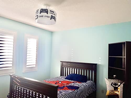Firefly Home & Kids Lighting Gamer Semi Flush Mount Light Fixture