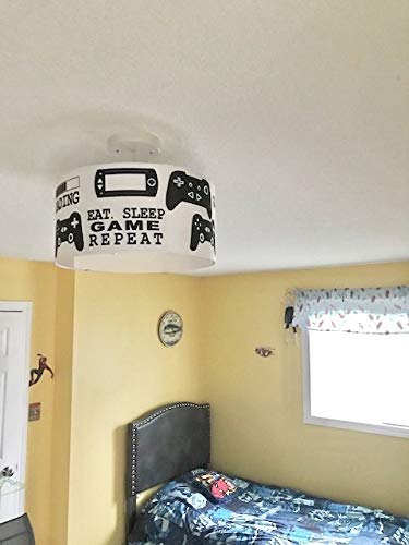 Firefly Home & Kids Lighting Gamer Semi Flush Mount Light Fixture