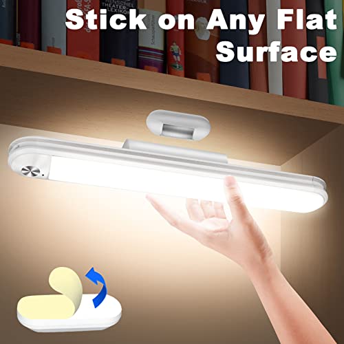 Bunk Bed Lights, 3 Colors 2400mAh 5W, Dimmable Touch 30 Led Light Bar with Remote Stick on Night Lamp for Kids, Wall Reading, Headboard, Bedroom, Rechargeable Under Cabinet Lighting