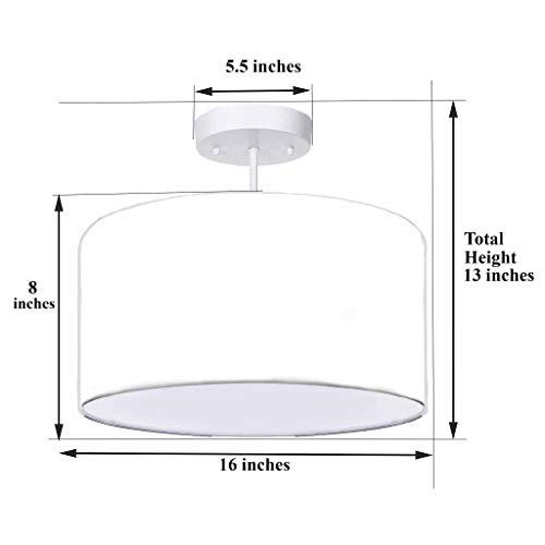Firefly Home & Kids Lighting Transportation Semi Flush Mount Light Fixture