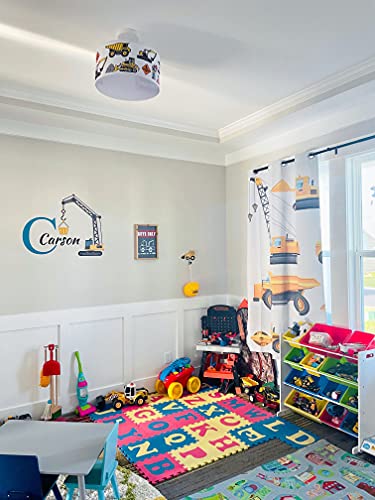Firefly Home & Kids Lighting Transportation Semi Flush Mount Light Fixture