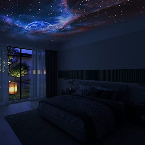 Galaxy Projector, Star Projector for Night Sky, Planetarium Galaxy Projector and Galaxy Night Light Projector for Kids, Galaxy Night Lamp as Home Planetarium, Planetarium Projector for Bedroom(Orzorz)