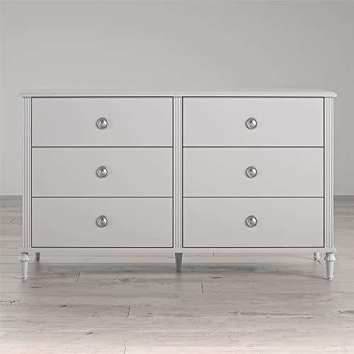 Little Seeds Rowan Valley Arden 6 Drawer Grey Kids’ Dresser