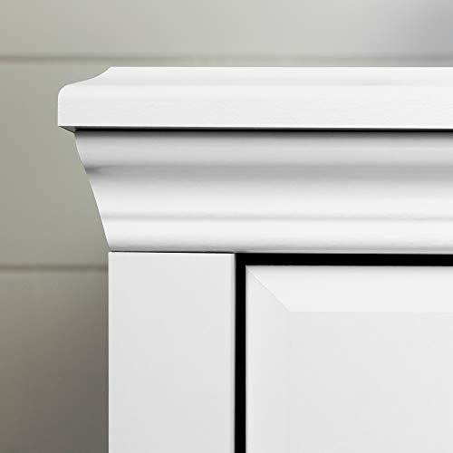 South Shore Cotton Candy 3-Drawer Dresser with Baskets, Pure White