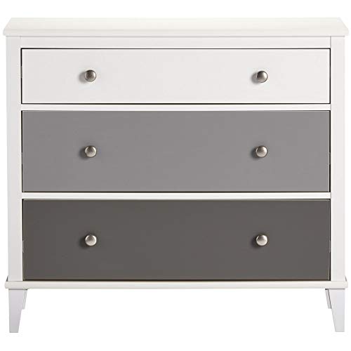 Little Seeds Monarch Hill Poppy 3 Drawer Dresser, Gray