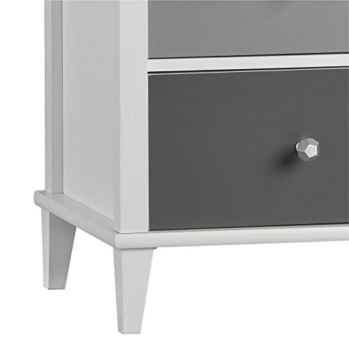 Little Seeds Monarch Hill Poppy 3 Drawer Dresser, Gray