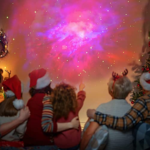 Star Projector Galaxy Night Light - Astronaut Space Projector, Starry Nebula Ceiling LED Lamp with Timer and Remote, Kids Room Decor Aesthetic, Gifts for Christmas, Birthdays, Valentine's Day