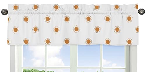 Sweet Jojo Designs Rainbow Vintage Boho Sun Boy Girl Twin Bedding Comforter Set Kid Pumpkin Rust Orange Taupe Brown and White Bohemian Sky Desert Sunshine Nature Minimalist Gender Neutral Retro Arches