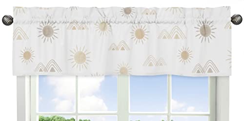 Sweet Jojo Designs Boho Desert Sun Taupe 4 pc Twin Bedding Comforter Set Boy Girl Children Neutral Tan Beige Ivory Gold Cream Off White Bohemian Mountain Nature Outdoors Geometric Minimalist Sunshine