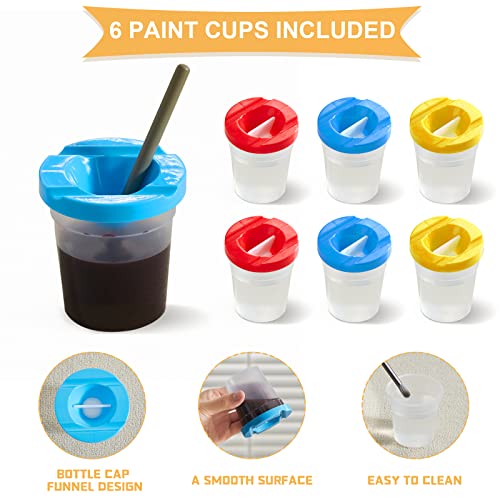Beright 5 in 1 Children's Table, Play Sand Table Indoor Sensory Table, Kids Art Table Drawing Table with Paper Roll & Paint Cups, not with Storage Bin