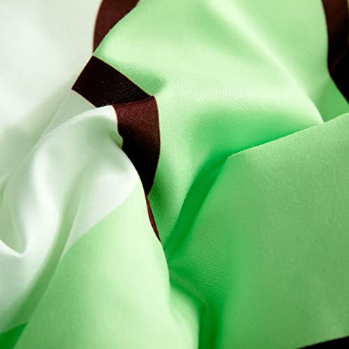 MUSOLEI 7 Piece Frog Comforter Set for Kids Boys and Girls Twin Size Microfiber Bedding Sets for All Season (1 Comforter, 1 Flat Sheet, 1 Fitted Sheet, 4 Pillowcases)