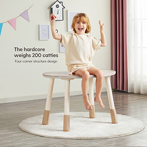 DIOSHOME Kid Table, Doodleable Kid Activity Table, Height Adjustable Kid Play Table. Suitable for Boys and Girls Under 10 Years Old.