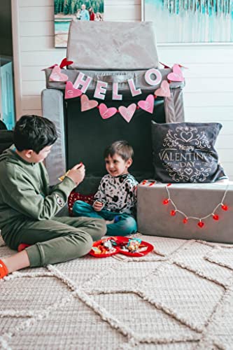 The Figgy Waterproof Play Couch Base Set 7 Piece Indoor Climbing Toy, Playroom Furniture, Kids Fort, or Kids Bedroom Furniture. Montessori-Inspired Kids Modular Sofa.