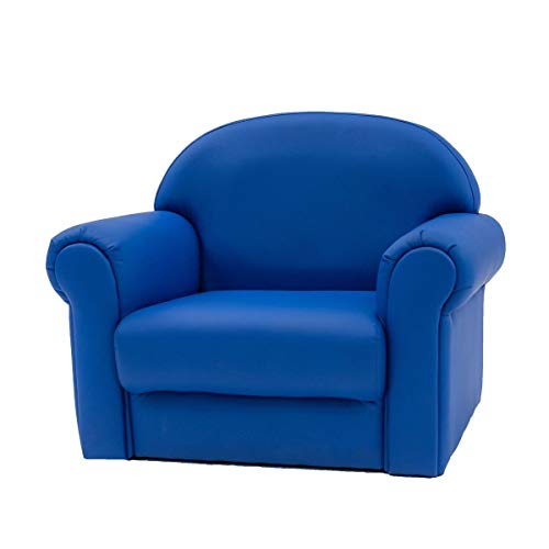 Children's Factory As We Grow Toddler Chair, Blue, CF805-193, Flexible Seating for Daycare or Preschool, Kids Reading Chair, Playroom Furniture