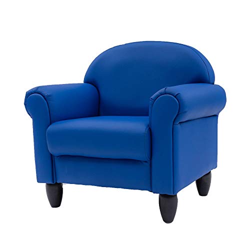 Children's Factory As We Grow Toddler Chair, Blue, CF805-193, Flexible Seating for Daycare or Preschool, Kids Reading Chair, Playroom Furniture