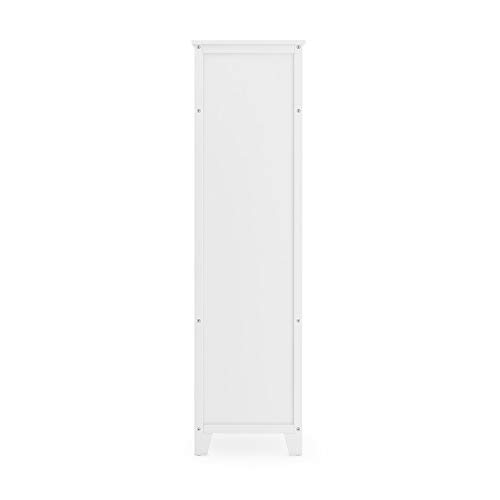 MARTHA STEWART Living and Learning Kids' Storage System (Creamy White) – Wooden Cubby with Removable Seat Cushion and Storage Bins; Reading Nook Bookcase and Bedroom Organizer